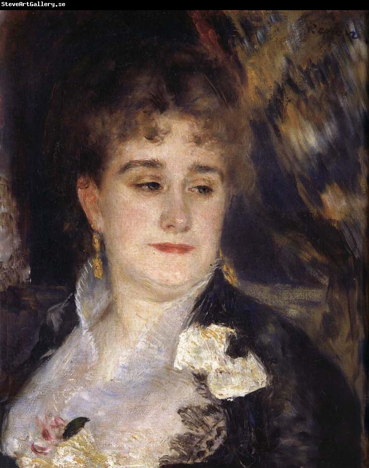 Pierre Renoir First Portrait of Madame Georges Charpentier